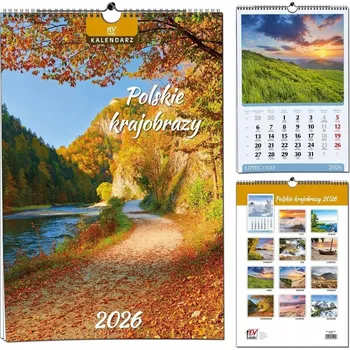 Kalendář Kalendář 2026 B3 7-listový Polské Krajiny