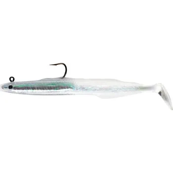 Rybářský háček 4ks - Gumová nástraha Berkley PowerBait Sand Eel 12,5cm White