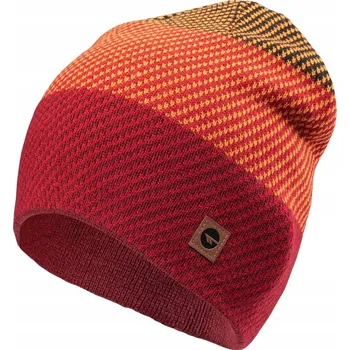Čepice Hi-Tec zimní čepice beanie oranžová, univerzální velikost