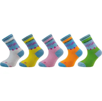 Dětské ponožky NOVIA | vzor actual 1543 - balení 5 párů Velikost: 24-25 ( 36-38 ) Velikost: 18-19 ( 27-29 )