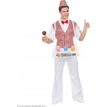 Karnevalový kostým RETRO KOSTÝM PAN ZMRZLINÁŘ V KOSTÝM
