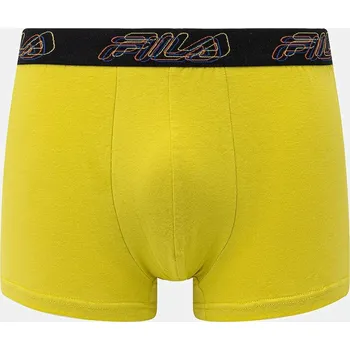 Boxerky Boxerky Fila žlutá barva, FU5297 10A, vel. S