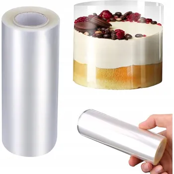 Fólie na okraje dortů na koláče a dezerty – 15 cm x 10 m