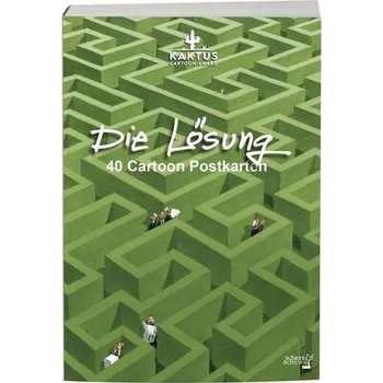 Komiks pro dospělé Cartoon Postkarten - Die Lösung - Schule des Ungehorsams e. V.