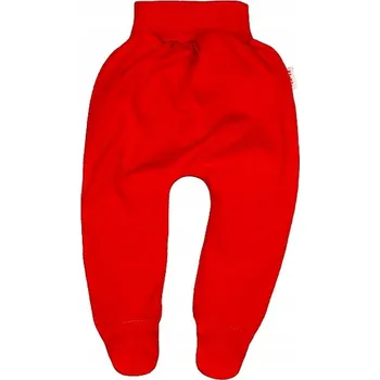 Dupačky Polodupačky BEZTLAKOVÉ dupačky ČERVENÉ vel. 74 KLEKLE