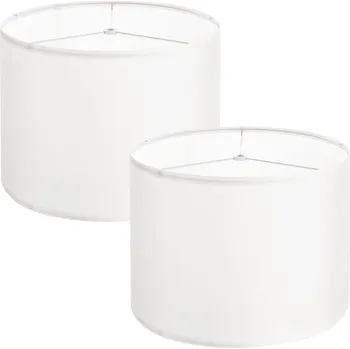 Příslušenství pro svítidlo Vevor Válcové stínítko 13 in×13 in×10 in, lněné, na stolní a stojící lampy
