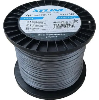 Struna do sekačky XTLINE Vyžínací struna hvězda 3 mm / 153 m