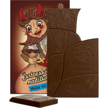 Čokoláda Čokoláda čertík - mléčná 51%, 45 g