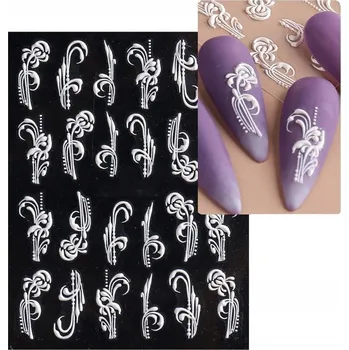 samolepka Samolepky na akrylové nehty, vzory E36