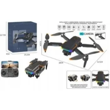 Dron Dron s kamerou R/C, vyhýbání se překážkám, akrobacie 360°, bezhlavý režim