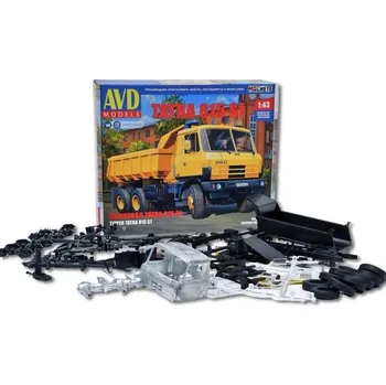 auto na autodráhu AVD Tatra 815 S1 Sklápěč Stavebnice 1:43