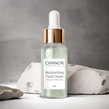 Hydratační pleťový fluid Máta & Bílý čaj