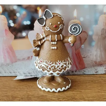 Vánoční dekorace Perníková figurka holka X596