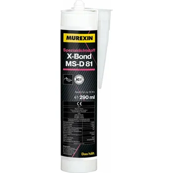 Průmyslové lepidlo MUREXIN Spárovací tmel Murexin X-Bond MS-D 81 šedý 290 ml MX30605