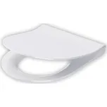 CERSANIT 3D Sedátko Cersanit City bílé oválné slim duroplast softclose easy off, K98-0146 K98-0146