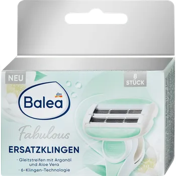 Přípravek na depilaci a epilaci Balea náhradní holicí hlavice Fabulous