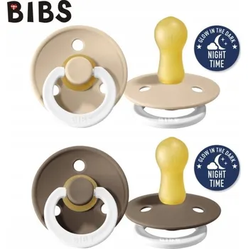 dudlíky Dudlík Bibs kulatý kaučuk 0+