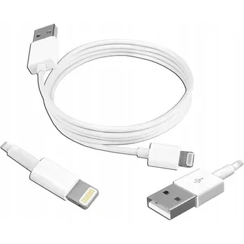 Datový kabel Kabel LTC USB - Apple Lightning 1 m bílý