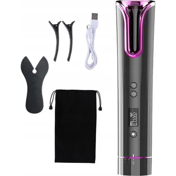 Péče o vlasy Sada automatické kulmy na vlasy, akumulátorová