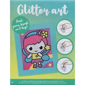 kreativní sada Houbová omalovánka Samet Velur Figurky Panenka