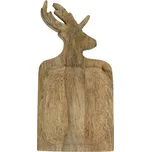 Mísa z mangového dřeva s vyřezávaným jelenem 41cm - 21*41,5*2cm 115081457