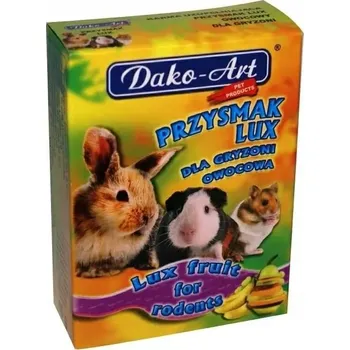 Krmivo pro hlodavce DAKO-ART PAMLSEK LUX OVOCNÝ