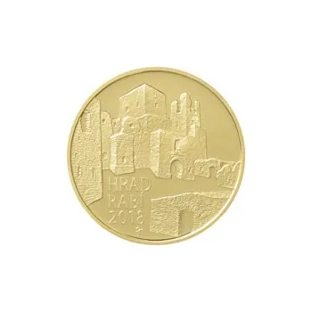 Česká mincovna a.s. - Zlatá investiční mince Hrad Rabí 5000 Kč PROOF - 15,55 g