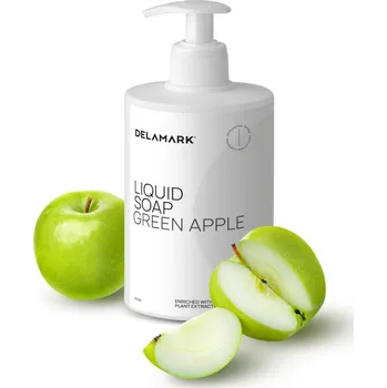 Koupelová kosmetika Tekuté mýdlo na ruce a tělo, Zelené jablko - 500 ml