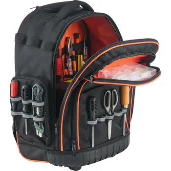 Vevor Batoh nářadí na kolečkách 110 lbs, 45 kapes, teleskopická rukojeť