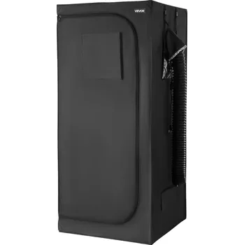 Pěstební box Vevor Pěstební stan 80×80×180 cm LED spektrum, ventilace, 600D
