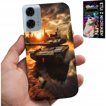 Pouzdro na mobilní telefon POUZDRO PRO MOTOROLA G34 5G - TANK, VÁLKA, MILITÁRIE, VOJENSKÉ,