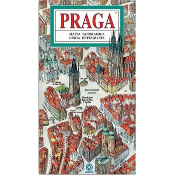 Praha - Panoramatická mapa / italsky Anton Corbijn