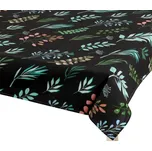 Bellatex Ubrus ADÉLA Lístky na černé rozměr 120x140 cm 225452976