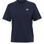 Dámské tenisové tričko Tecnifibre Graphic Tee 2025 tmavě modré, velikost M