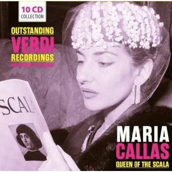 Zahraniční hudba 10CD Maria Callas: Maria Callas - Outstanding Verdi Recordings 2021