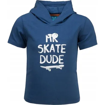 Chlapecké tričko s kapucí na skateboarding Lief, vel. 74