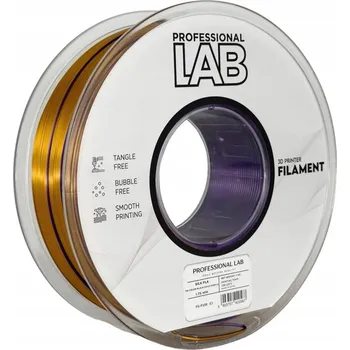 3D tisk Filament Silk PLA Tri Color černá zlatá fialová Prof. Lab 1,75mm 1000g