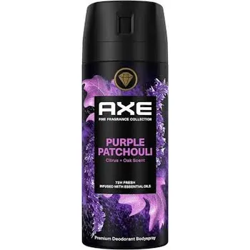 Axe Premium tělový sprej Purple Patchouli, bez hliníkových solí, 150 ml