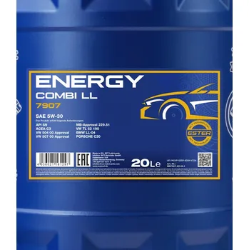 Motorový olej Motorový olej Mannol 20 l 5W-30