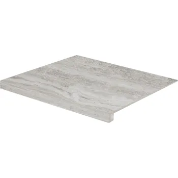 Dlažba RAKO Tvarovka schodová Rako Alba šedá struktura pololesk rektifikovaná 53x60 DCG65733 DCG65733