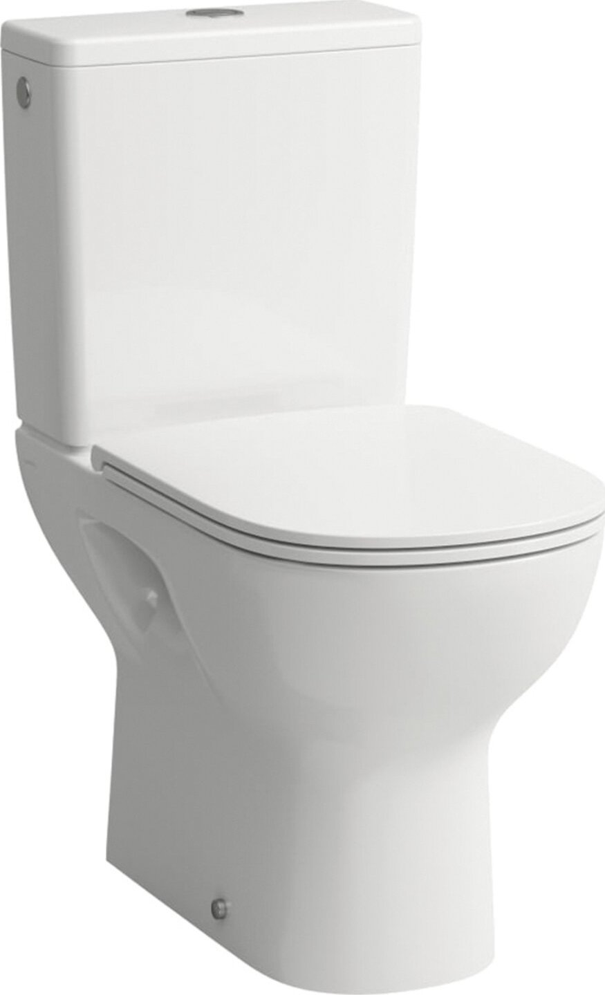 LAUFEN Lua WC mísa stojící rimless hluboké splachování, spodní odpad H8240870000001 H8240870000001