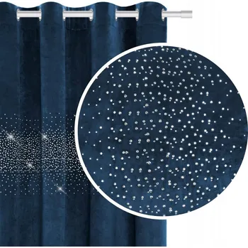 Obraz Závěs polozatemňovací s kroužky 140 cm x 250 cm