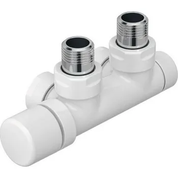 Radiátor Zehnder Armatura Zehnder rohová 1/2", s regulační hlavicí vlevo, Set Q, bílá, Z-839101 Z-839101