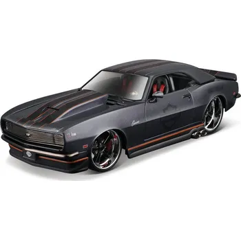 auto na autodráhu Maisto Harley-Davidson Custom - Chevrolet Camaro Z/28 1968 1:24