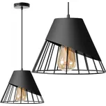 Toolight - Stropní svítidlo 1xE27 APP227-1CP, černá, OSW-00894 136508301