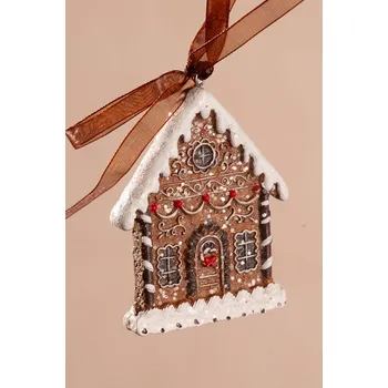 Vánoční dekorace Perníkový domeček X592