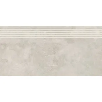 Dlažba OPOCZNO / CERSANIT 2D Schodovka Cersanit Quenos white mat rektifikovaná 30x60 OD661-076 OD661-076