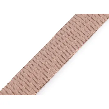 Textilní guma Pruženka měkká šíře 30 mm, střední, 3 béžová