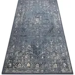 koberec Vlna NAIN Růžice vintage 7599/50911 tmavě modrá / béžový velikost 160x230 cm | krásné koberce cz 171544515