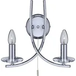 Searchlight 4162-2CC Nástěnná lampa s vypínačem ASCONA lesklý chrom 158300553